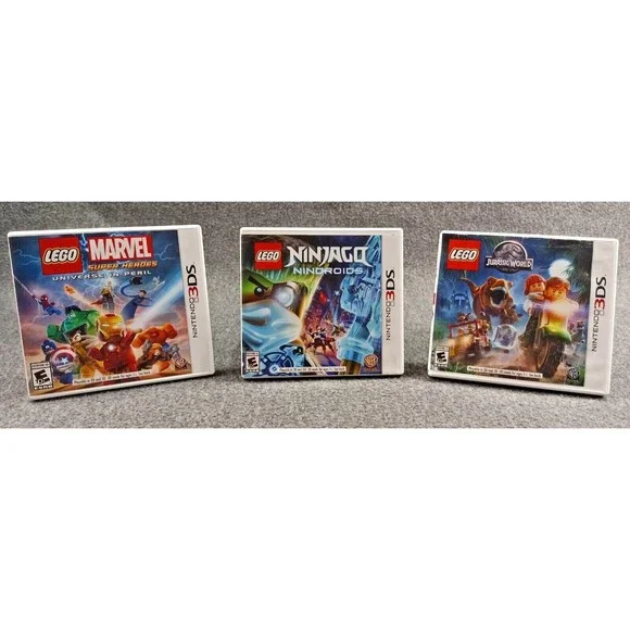 Nintendo 3ds Lego Games Nintendo 3DS Lego Games Ninjago Nindroids